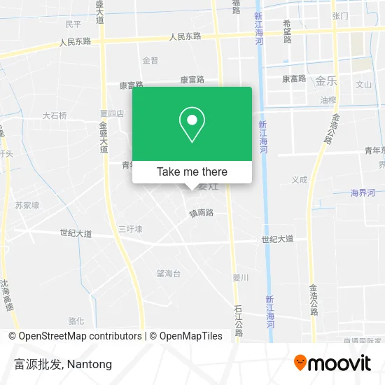 富源批发 map