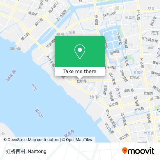 虹桥西村 map