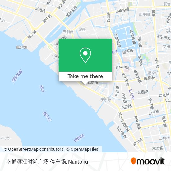 南通滨江时尚广场-停车场 map