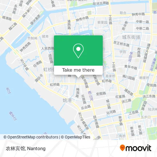 农林宾馆 map