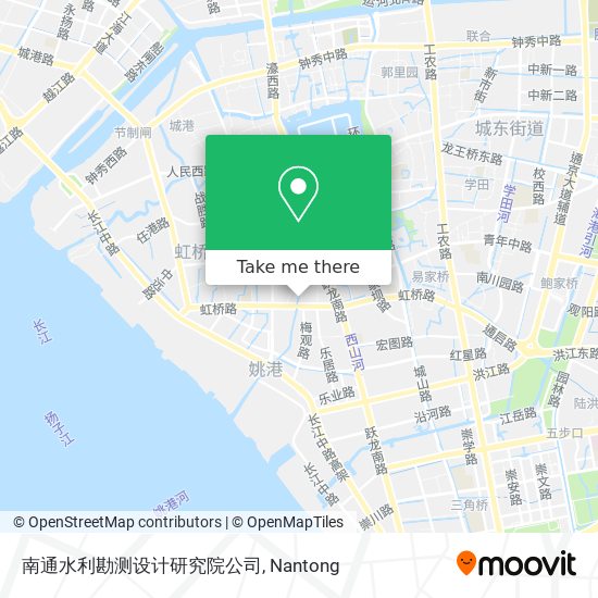 南通水利勘测设计研究院公司 map