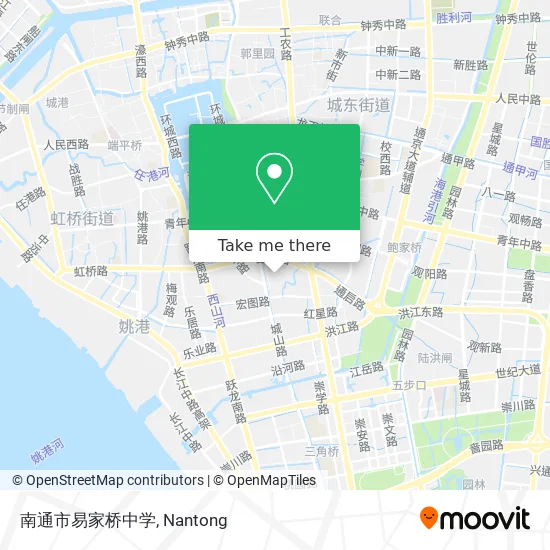 南通市易家桥中学 map