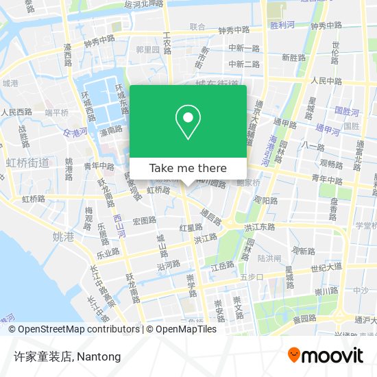 许家童装店 map