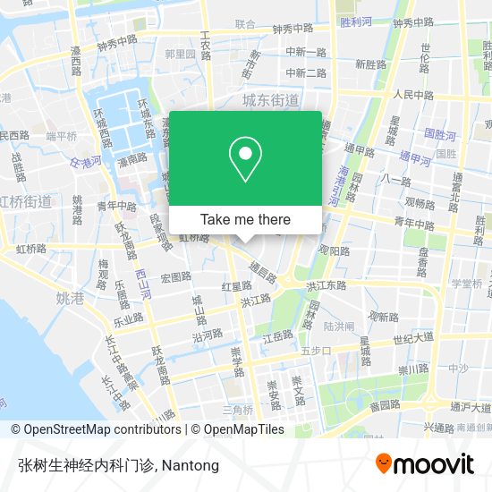 张树生神经内科门诊 map