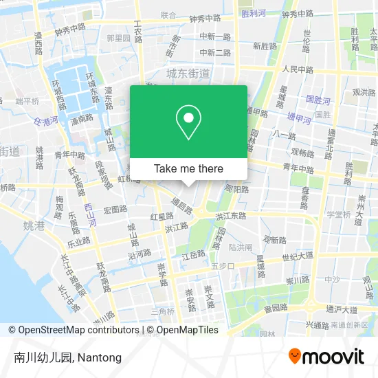 南川幼儿园 map