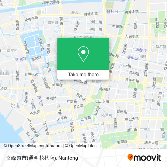 文峰超市(通明花苑店) map