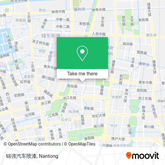 锦强汽车喷漆 map