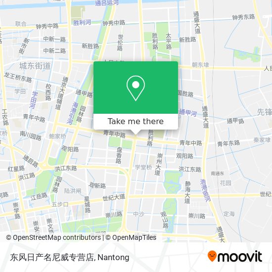 东风日产名尼威专营店 map