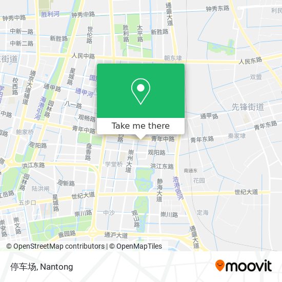 停车场 map