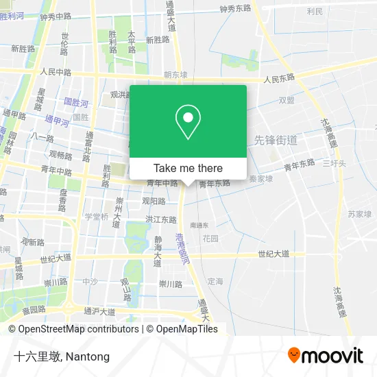 十六里墩 map