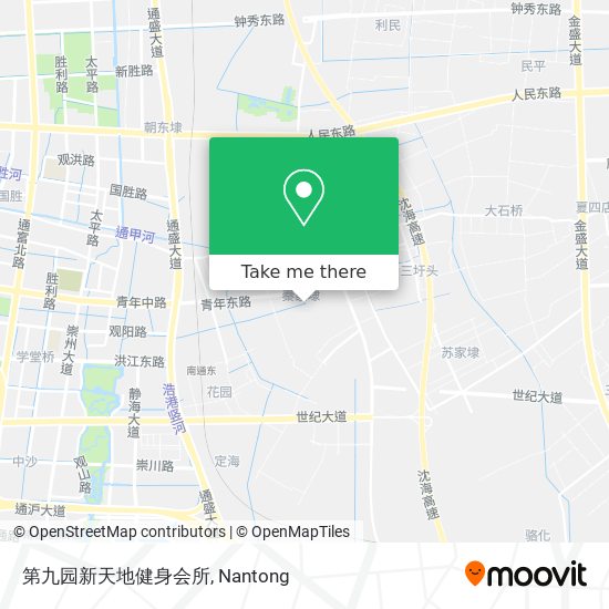 第九园新天地健身会所 map