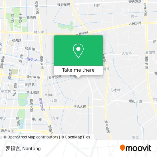 罗福宫 map