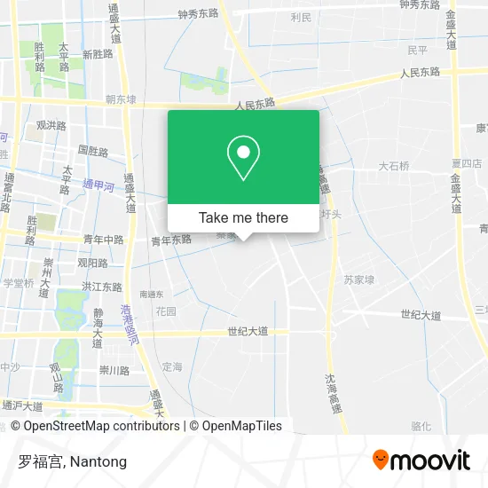 罗福宫 map