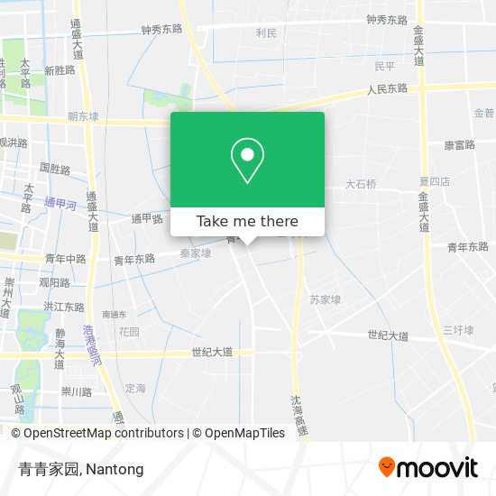 青青家园 map