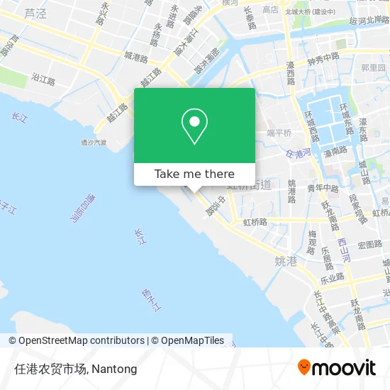 任港农贸市场 map
