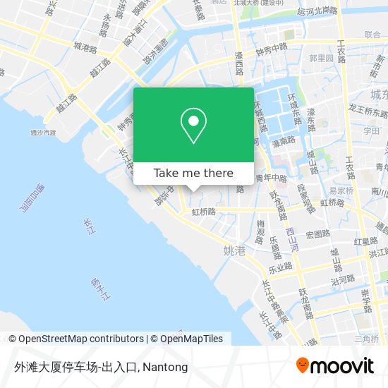 外滩大厦停车场-出入口 map