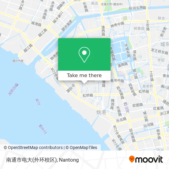 南通市电大(外环校区) map