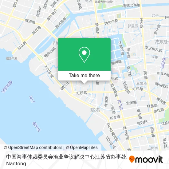 中国海事仲裁委员会渔业争议解决中心江苏省办事处 map