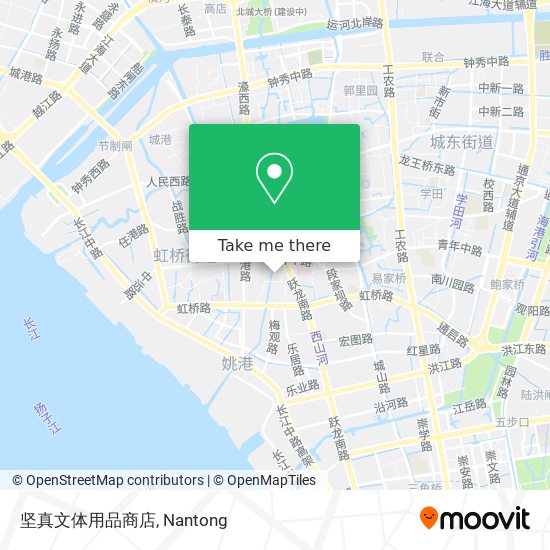 坚真文体用品商店 map