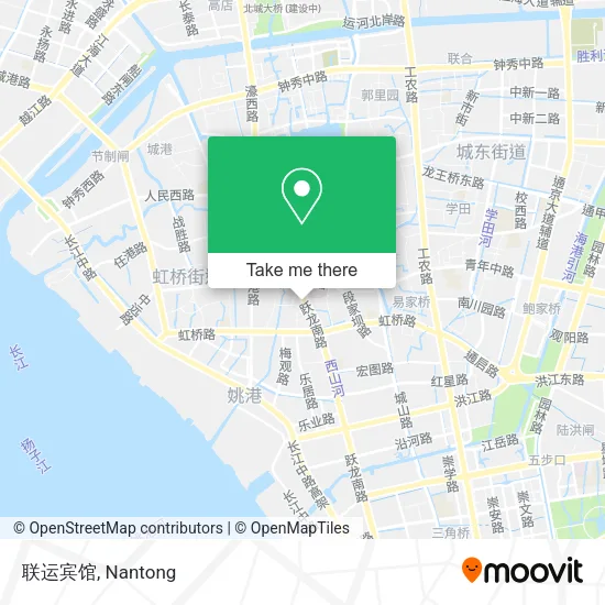 联运宾馆 map