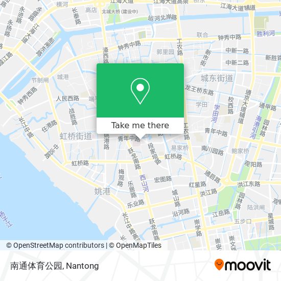 南通体育公园 map