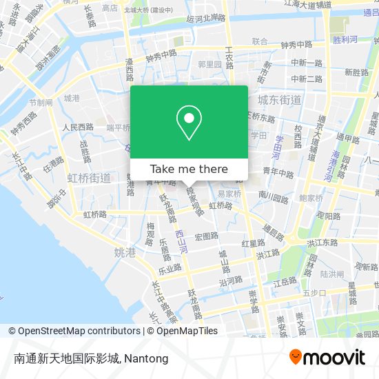 南通新天地国际影城 map