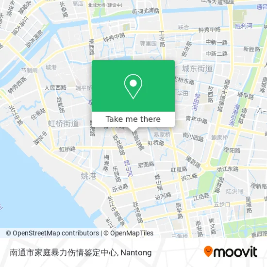 南通市家庭暴力伤情鉴定中心 map