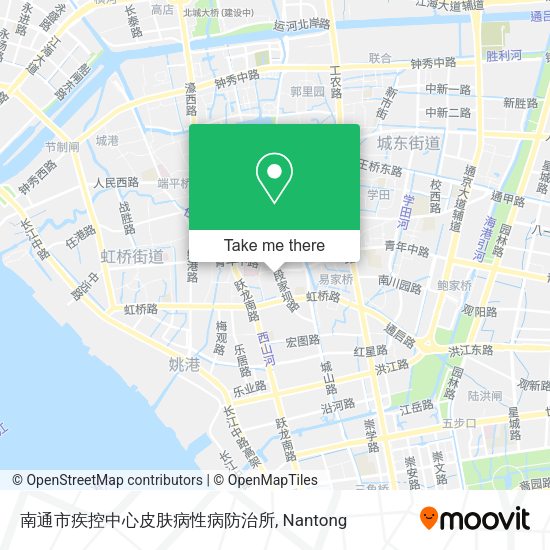 南通市疾控中心皮肤病性病防治所 map