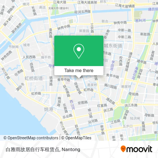 白雅雨故居自行车租赁点 map