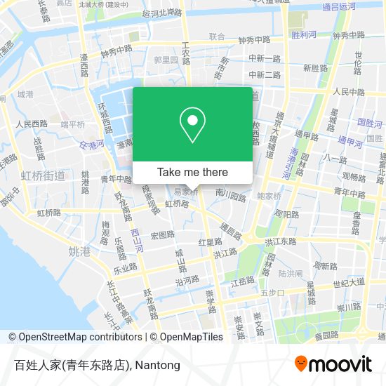 百姓人家(青年东路店) map