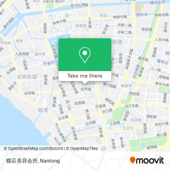 蝶莊美容会所 map
