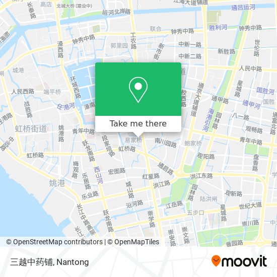 三越中药铺 map