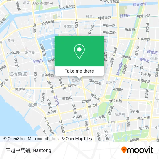 三越中药铺 map