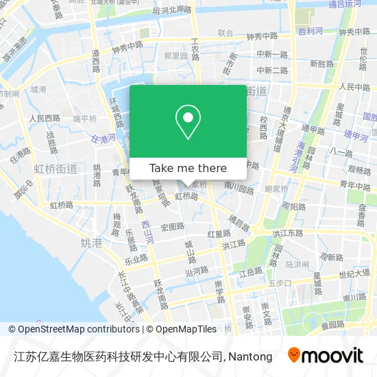 江苏亿嘉生物医药科技研发中心有限公司 map