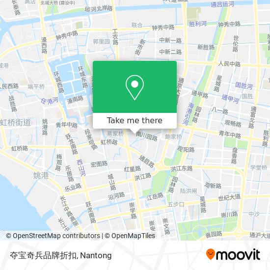夺宝奇兵品牌折扣 map