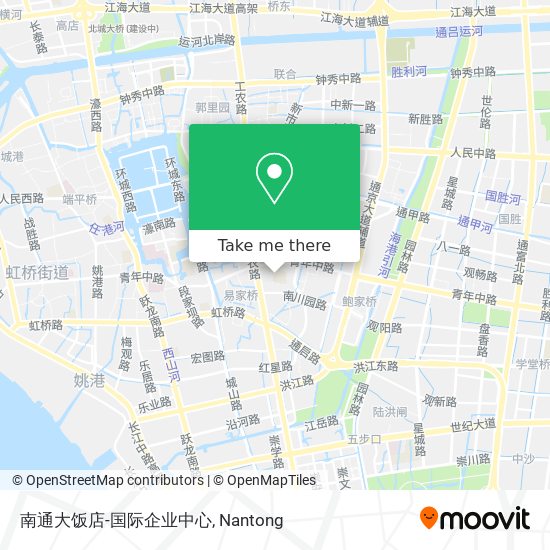 南通大饭店-国际企业中心 map