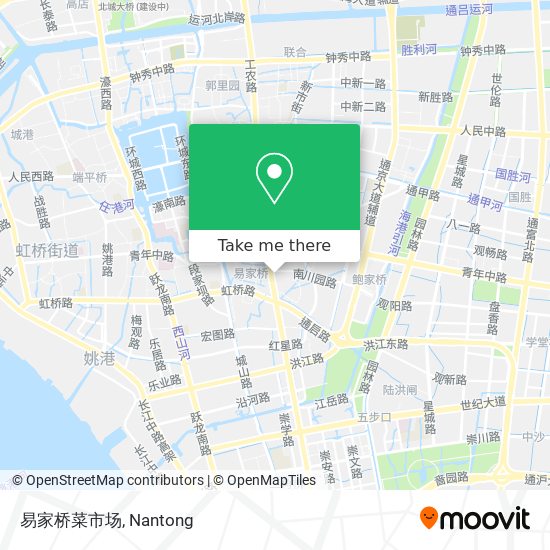 易家桥菜市场 map