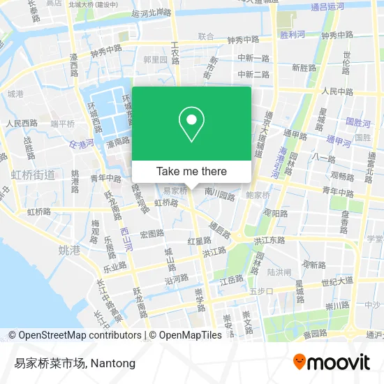 易家桥菜市场 map
