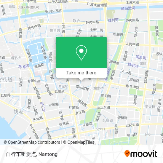 自行车租赁点 map