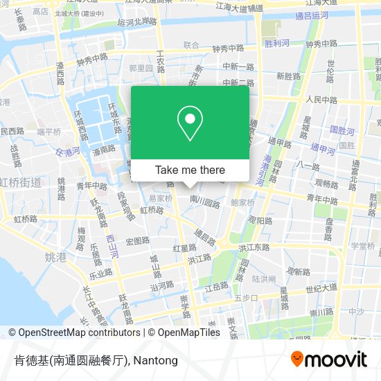 肯德基(南通圆融餐厅) map