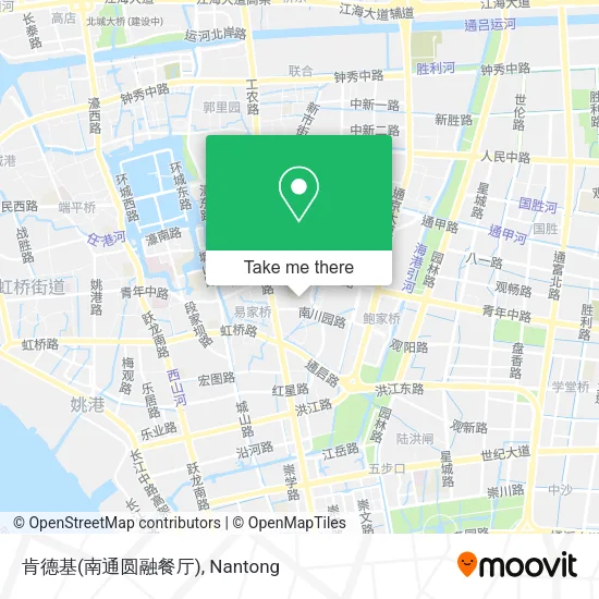 肯德基(南通圆融餐厅) map