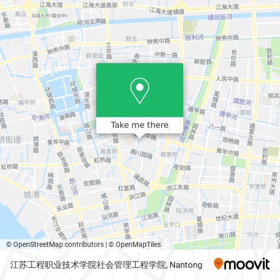 江苏工程职业技术学院社会管理工程学院 map