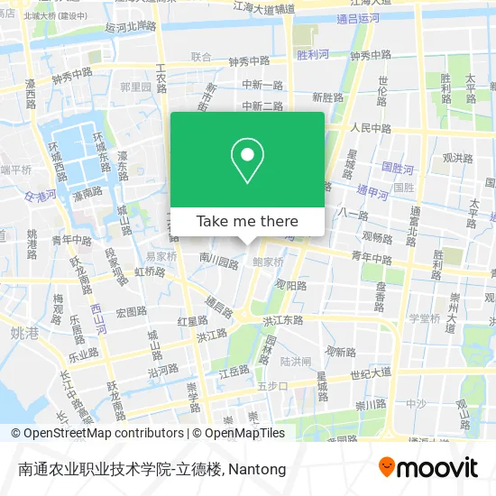 南通农业职业技术学院-立德楼 map