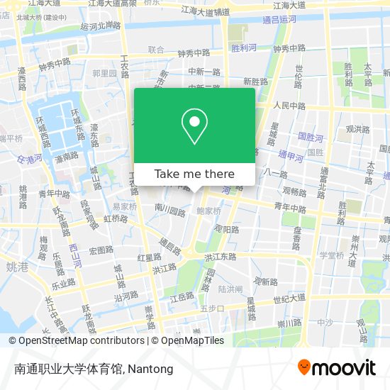 南通职业大学体育馆 map