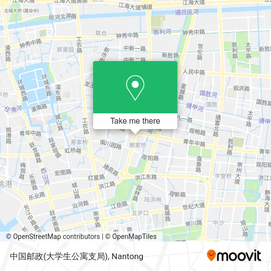中国邮政(大学生公寓支局) map