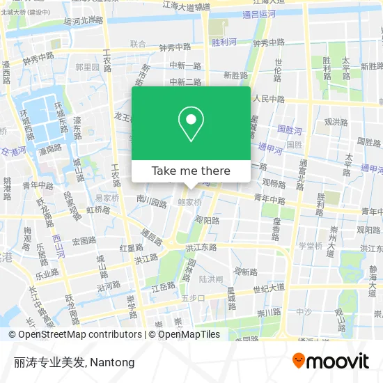 丽涛专业美发 map