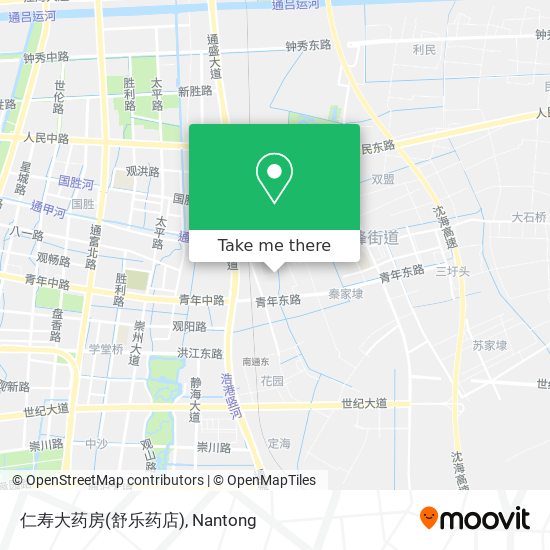 仁寿大药房(舒乐药店) map