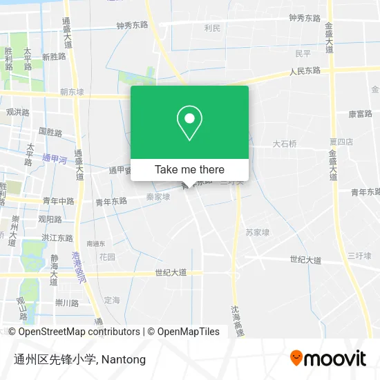通州区先锋小学 map