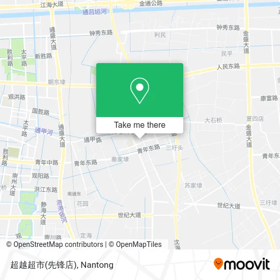 超越超市(先锋店) map