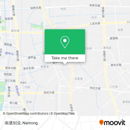 南通别业 map